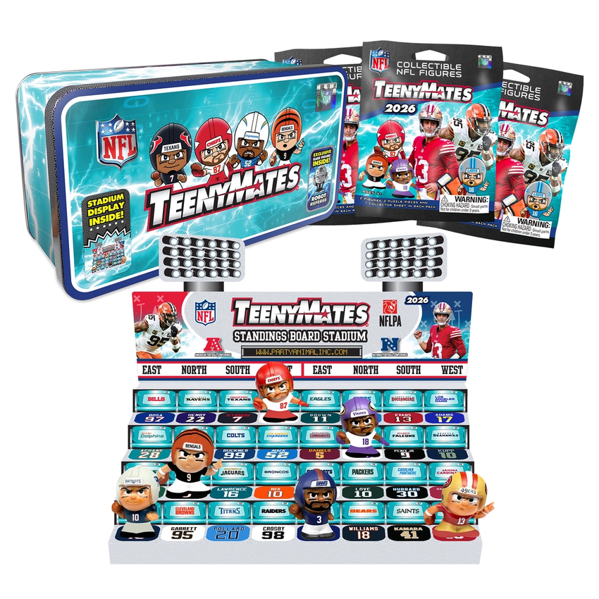 NFL Teenymates Collector Tin 2026