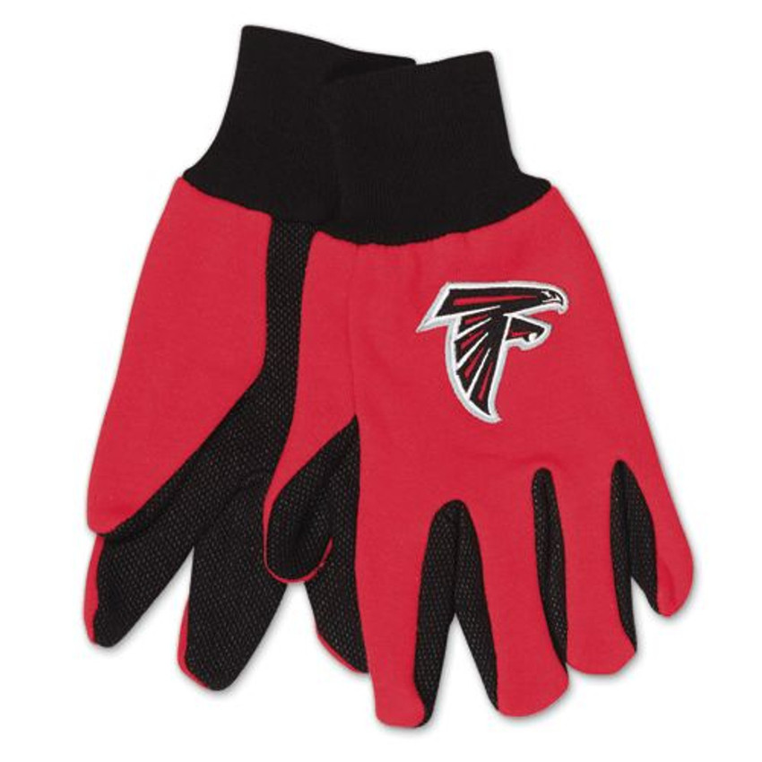 Atlanta Falcons Two Tone Gloves Adult Size Solid