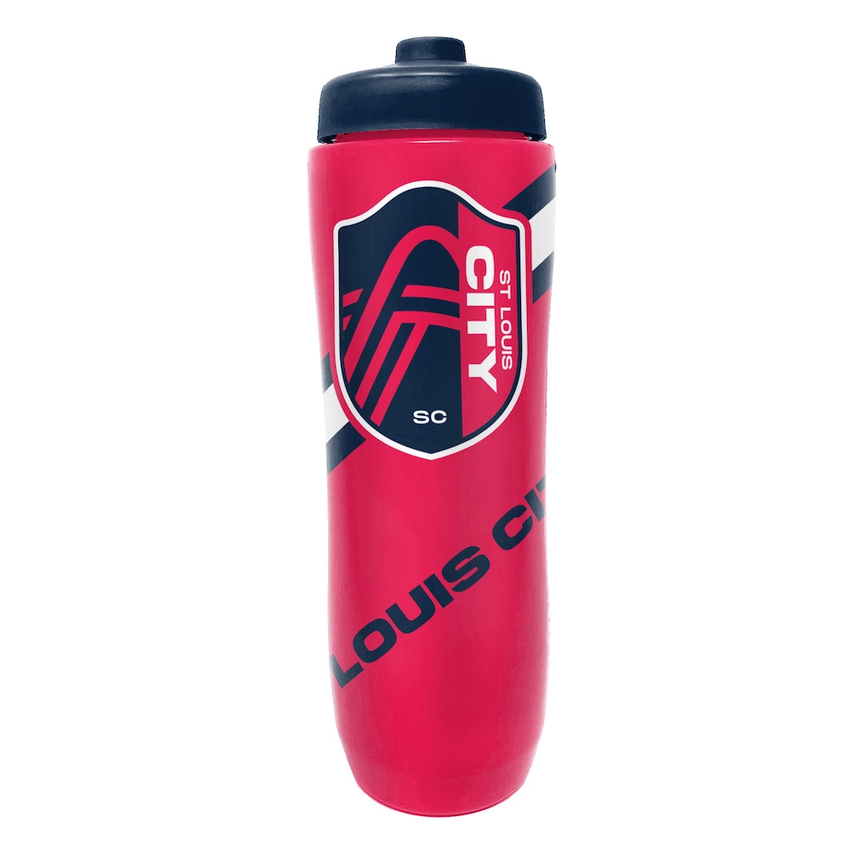 St. Louis City SC Squeezy Water Bottle Sports Drink Bottle Fan Gear