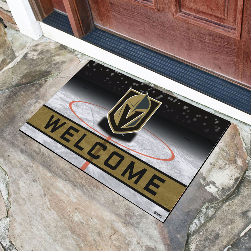 NHL - Vegas Golden Knights 18"x30" Crumb Rubber Door Mat