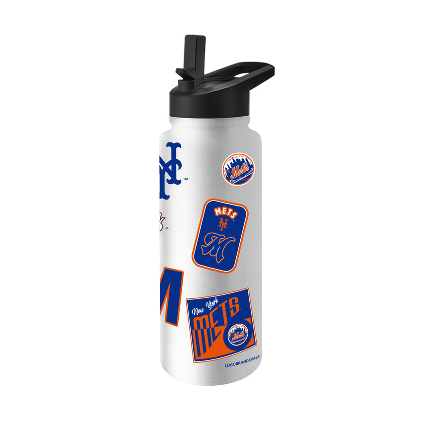 New York Mets Quencher Bottle 34oz Stainless Steel Dreamweave