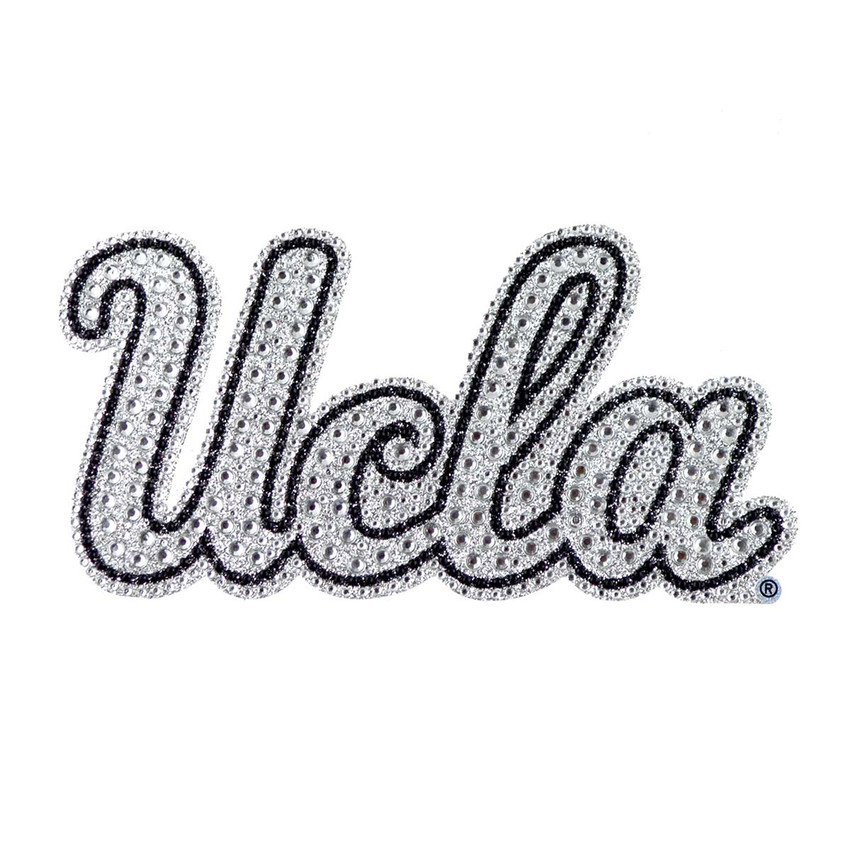 UCLA Bruins Bling Decal "script UCLA" Logo