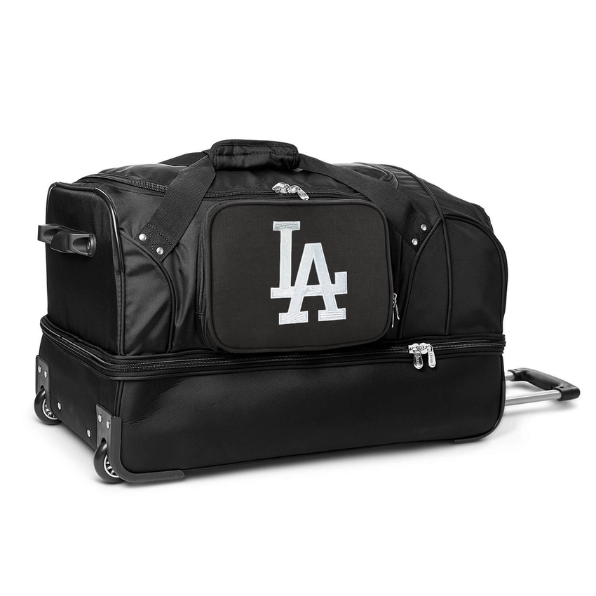 MLB Los Angeles Dodgers 27" Drop Bottom Wheeled Duffel