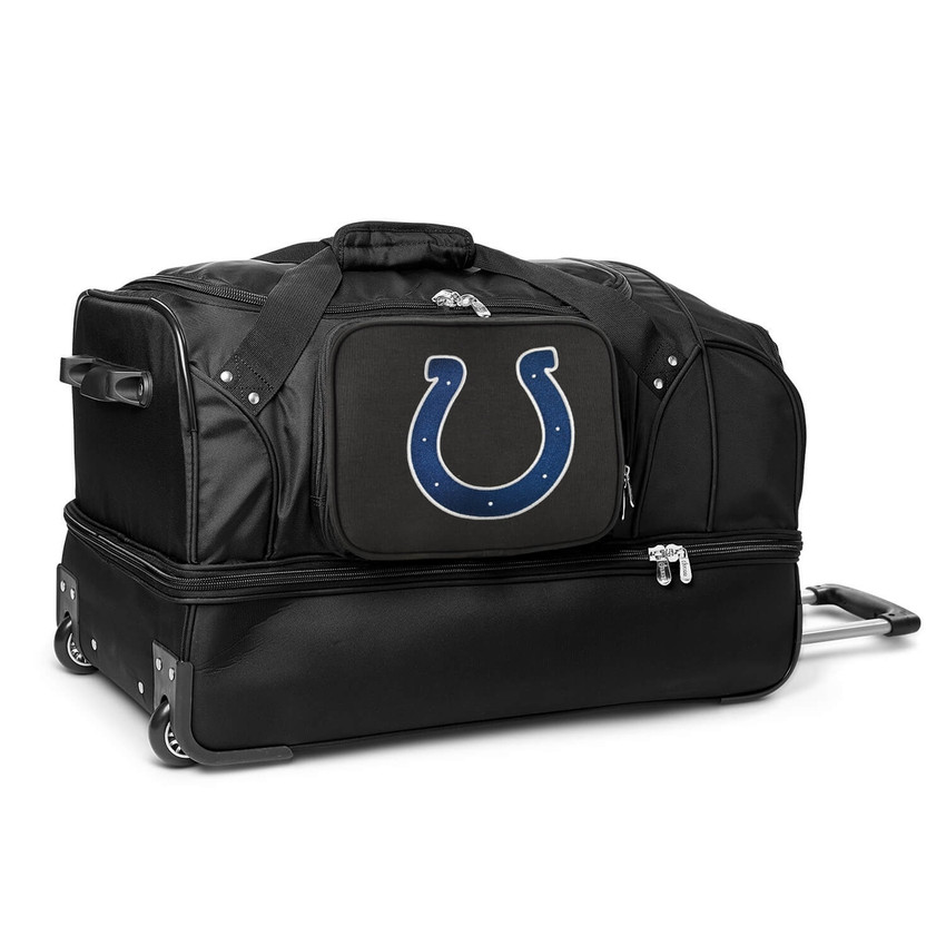 Indianapolis Colts 27" Drop Bottom Wheeled Duffel