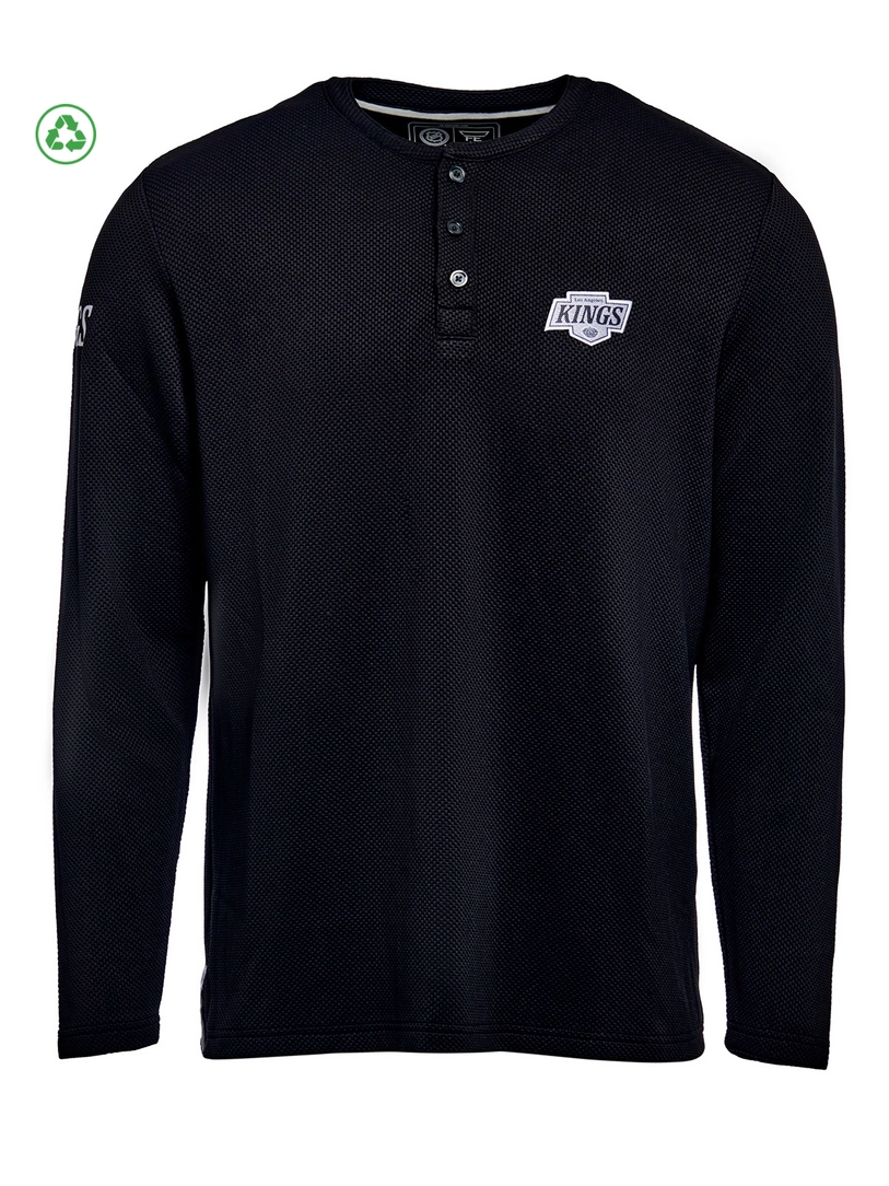Los Angeles Kings Waffle Knit Henley