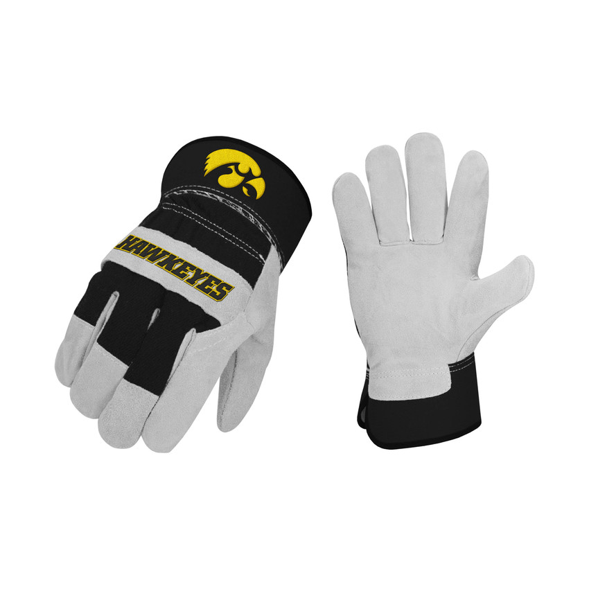 NCAA Iowa Hawkeyes "The Closer" Work Gloves