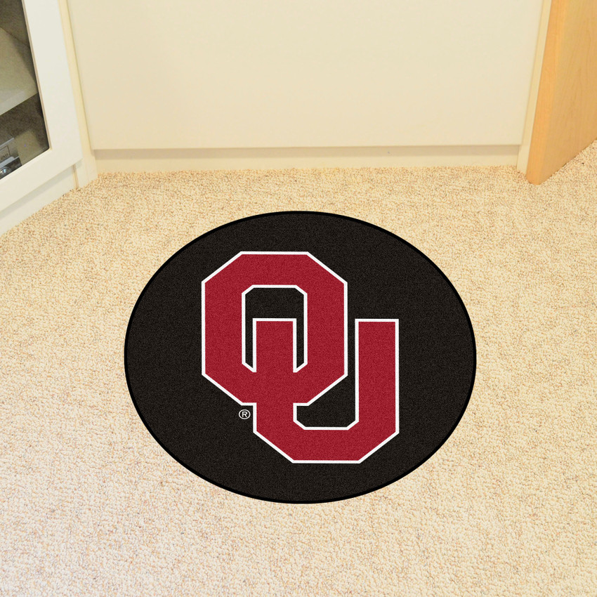 University of Oklahoma Puck Mat 27" diameter