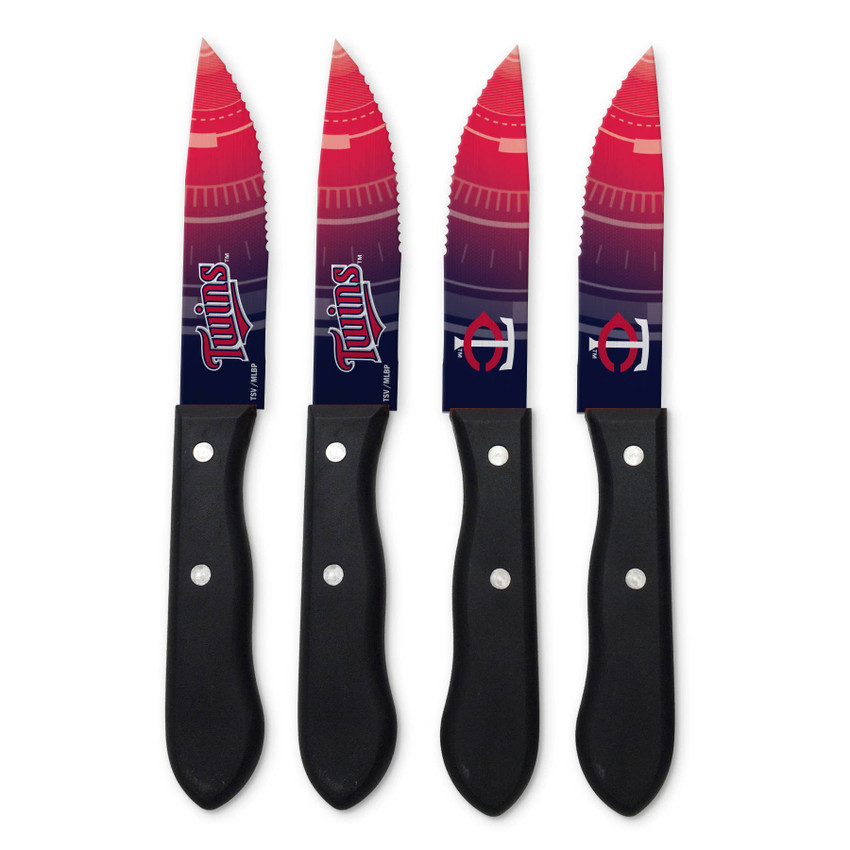MLB Minnesota Twins 4pc Steak Knife Set