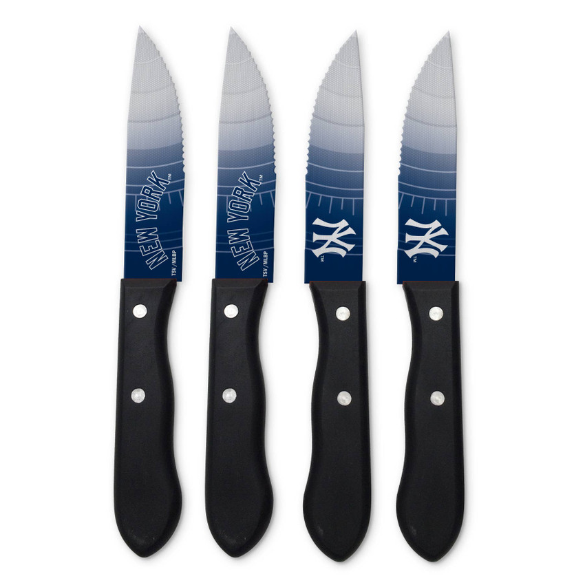 MLB New York Yankees 4pc Steak Knife Set
