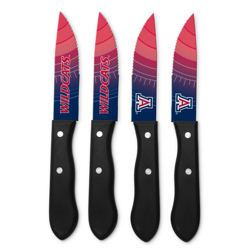NCAA Arizona Wildcats 4pc Steak Knife Set