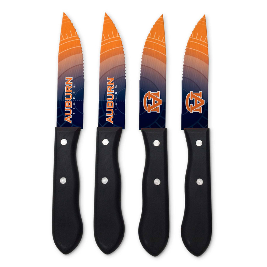 NCAA Auburn Tigers 4pc Steak Knife Set