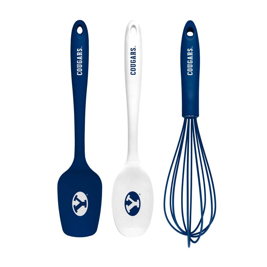 NCAA BYU Cougars 3pc Kitchen Utensil Set