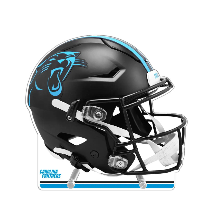 NFL Carolina Panthers Acrylic Standee - Alternative Helmet