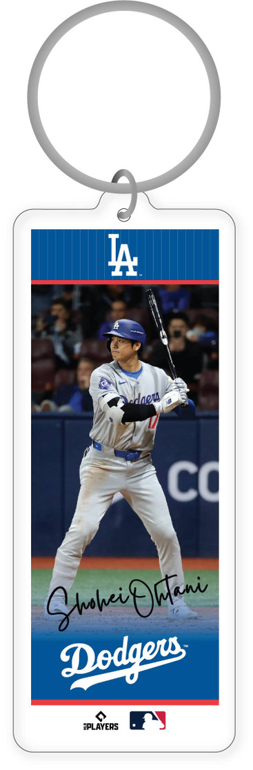 MLB Los Angeles Dodgers Acrylic Player Keychain - Shohei Ohtani