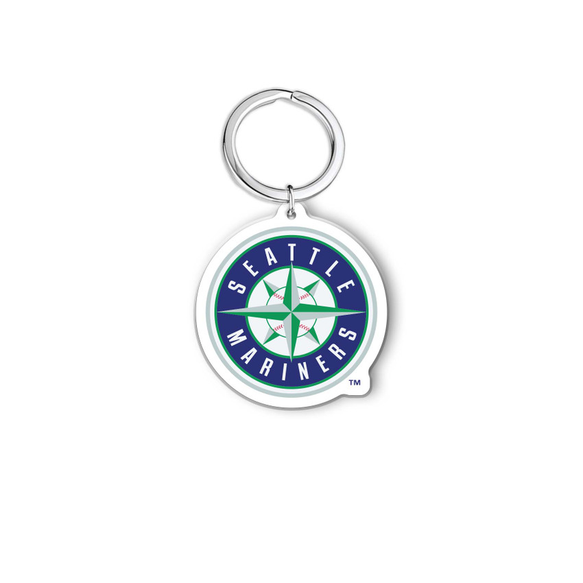 MLB Seattle Mariners Acrylic Keychain - Primary Logo