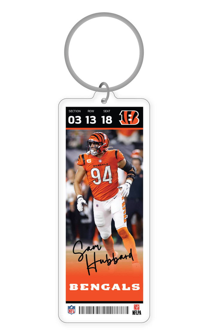 NFL Cincinnati Bengals Acrylic Player Keychain - Ja'Marr Chase