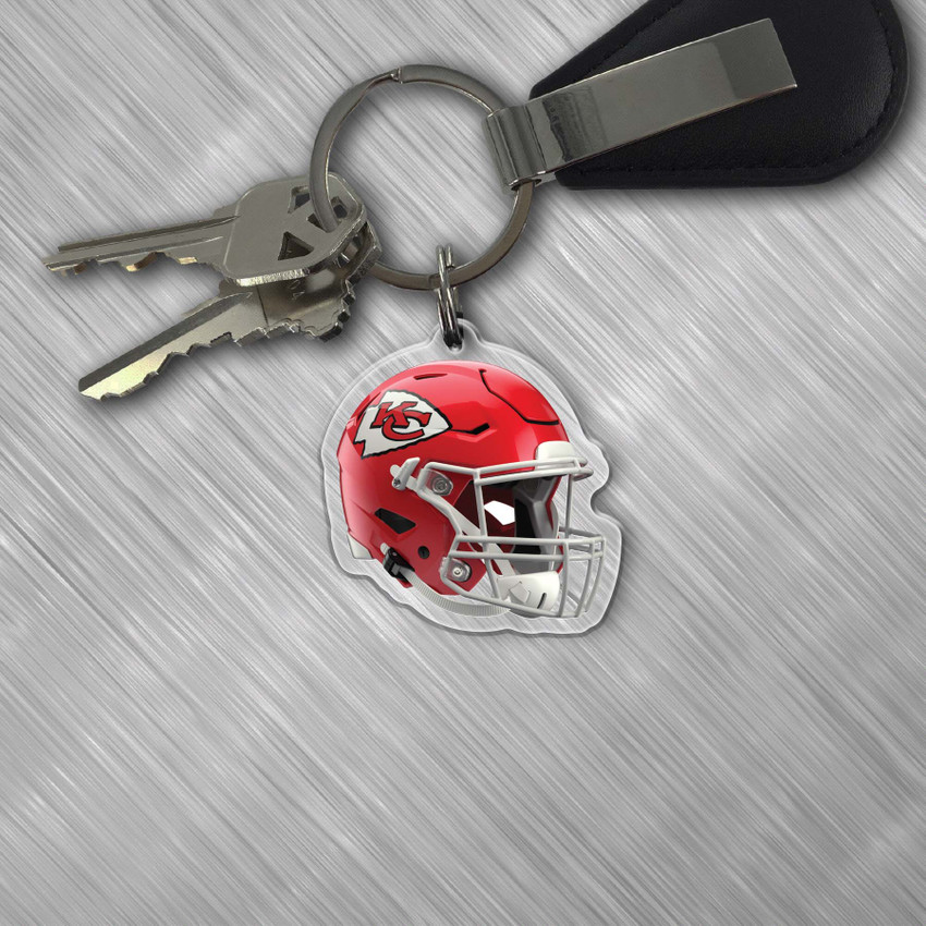 NFL Kansas City Chiefs Acrylic Keychain - Primary Logo