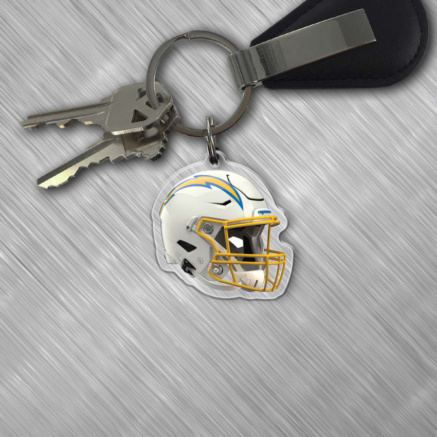 NFL Los Angeles Chargers Acrylic Keychain - Helmet