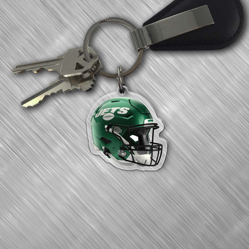 NFL New York Jets Acrylic Keychain - Primary Logo