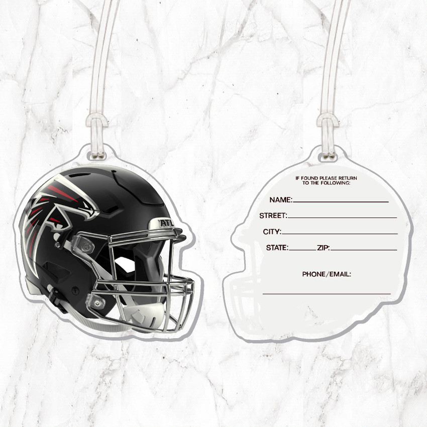 NFL Atlanta Falcons Acrylic Luggage Tag