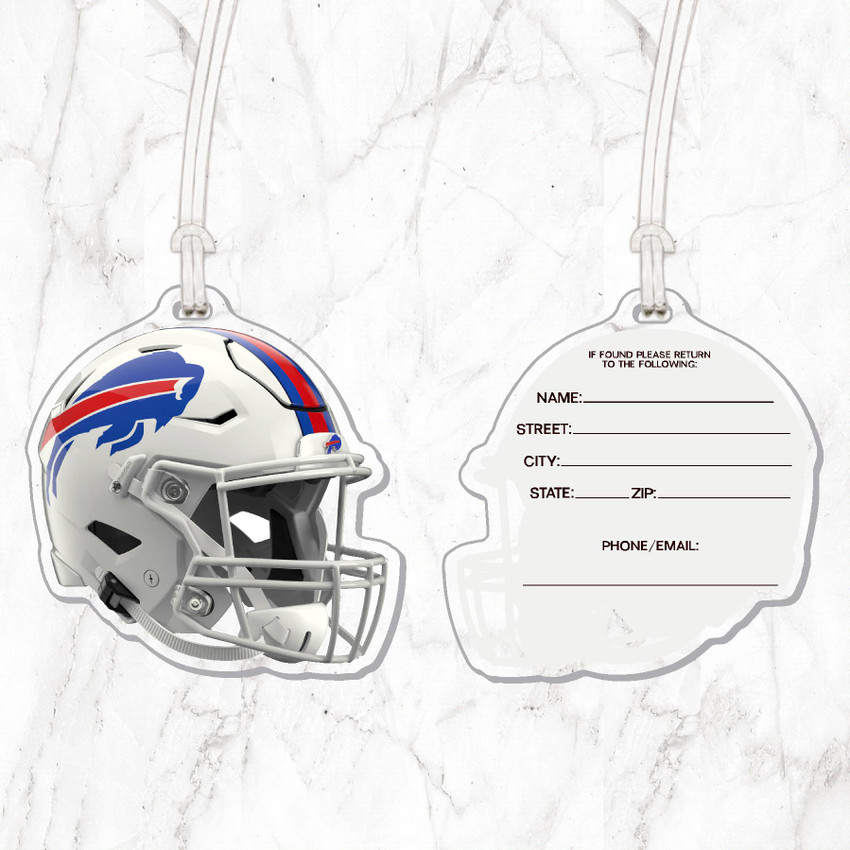 NFL Buffalo Bills Acrylic Luggage Tag