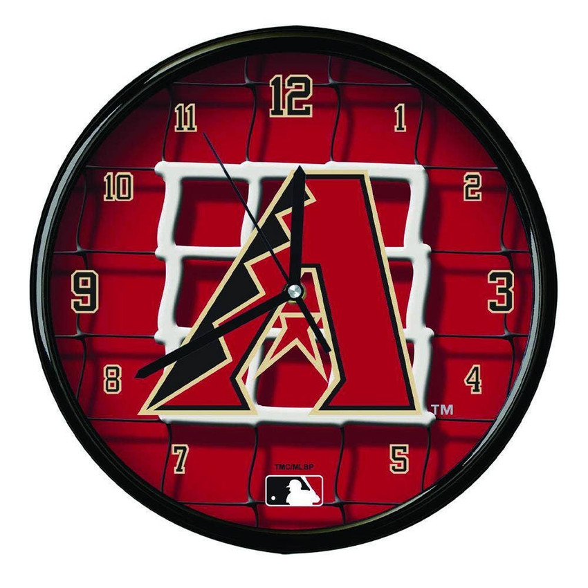Arizona Diamondbacks 12" Team Net Clock