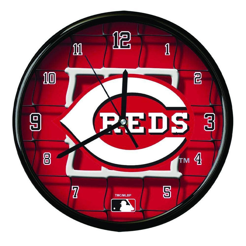 Cincinnati Reds 12" Team Net Clock