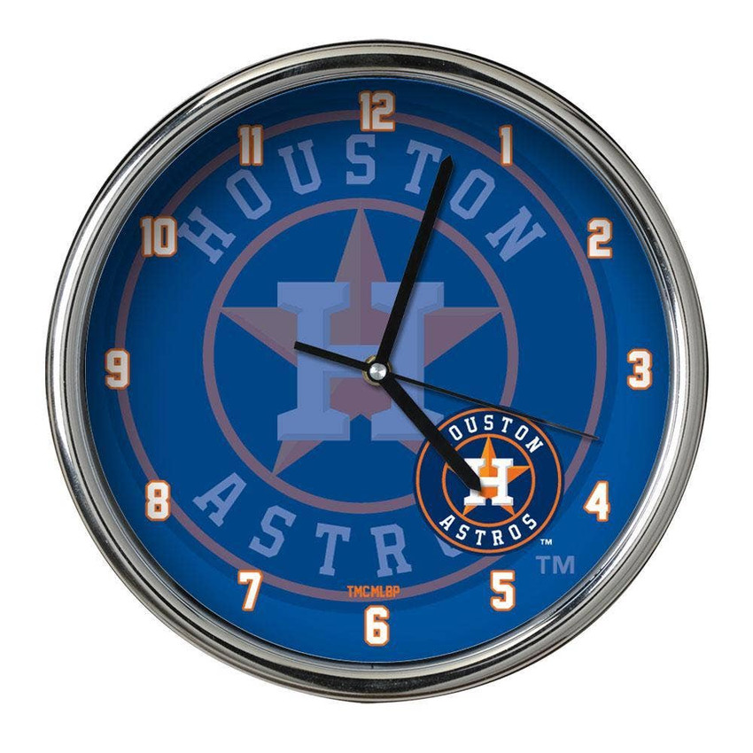 Houston Astros Big Logo Clock