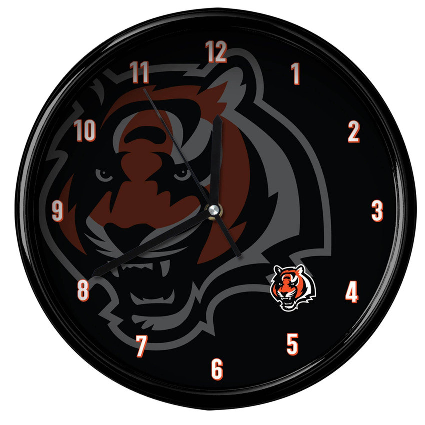Cincinnati Bengals Big Logo Clock