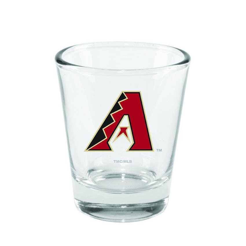 Arizona Diamondbacks 2oz Clear Collector Glass