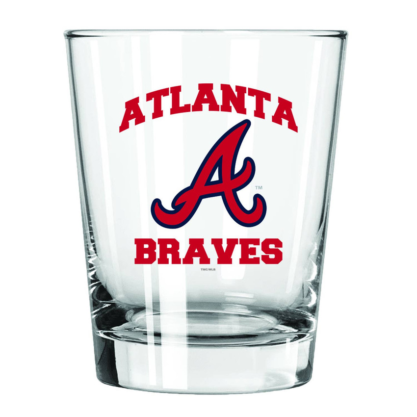 Atlanta Braves 15oz Old Fashioned w/Arches Logo