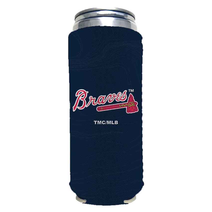 Atlanta Braves 12oz Slim Can Insulator