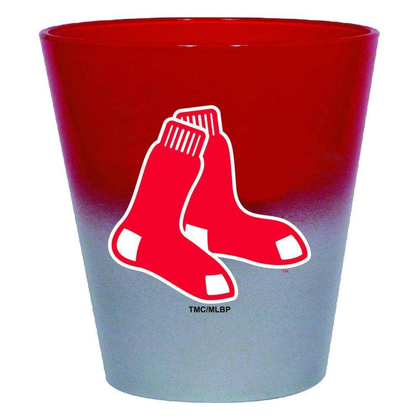 Boston Red Sox 2oz Two Tone Collect Glass