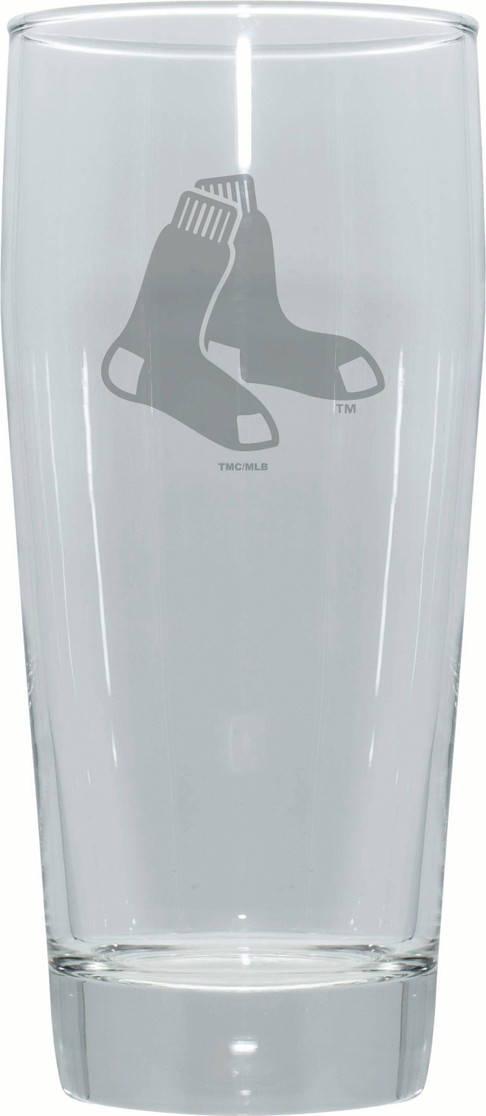 Boston Red Sox 16oz Pub Pilsner w/Etched Logo