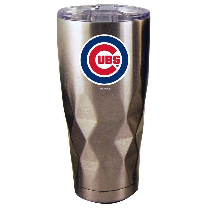 Chicago Cubs 22oz Stainless Steel Diamond Tumbler