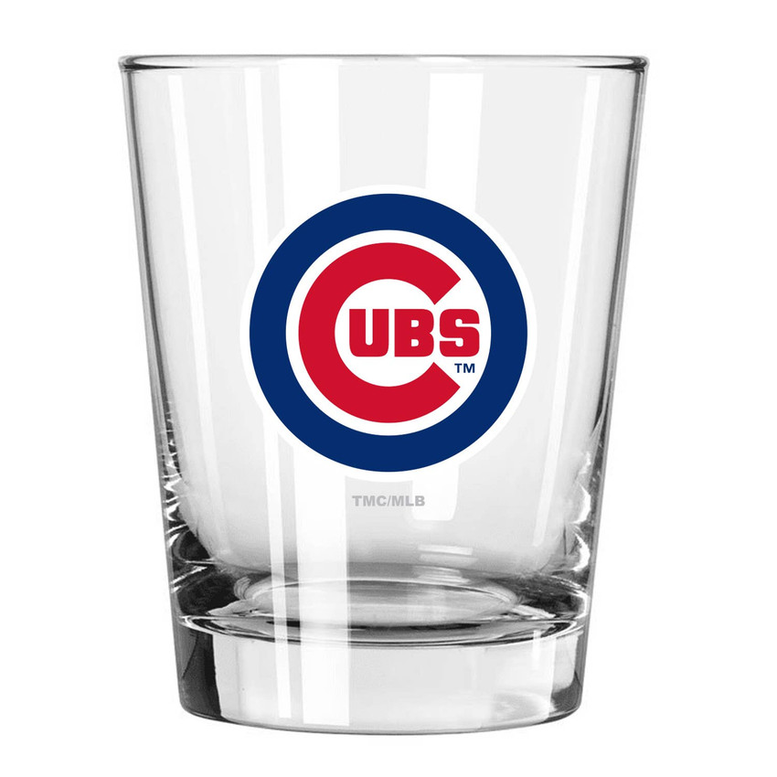 Chicago Cubs 15oz Old Fashioned w/Color Logo