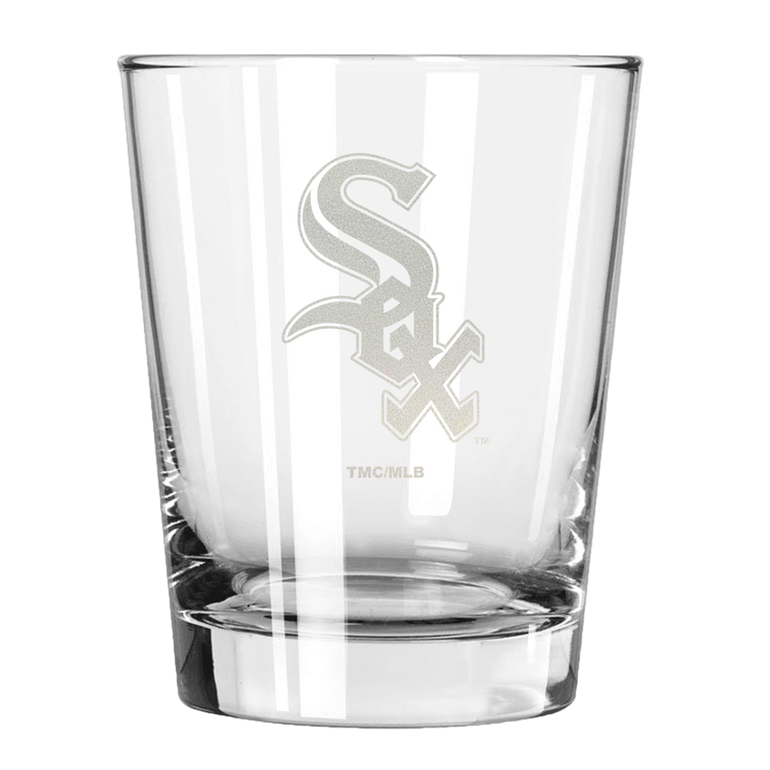 Chicago White Sox 15oz Old Fashioned w/Etched Logo