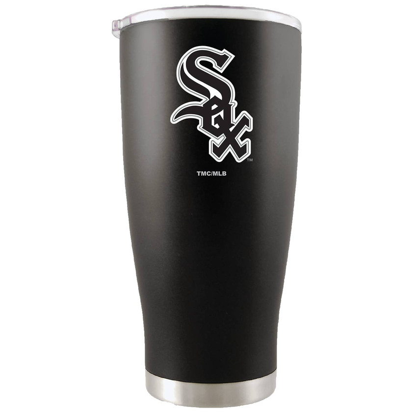 Chicago White Sox 20oz Black Tumbler w/Color Logo