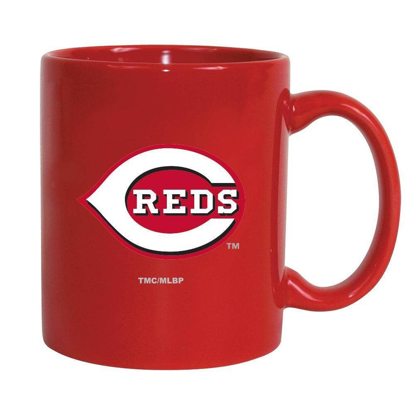 Cincinnati Reds 11oz Colored Ceramic Mug