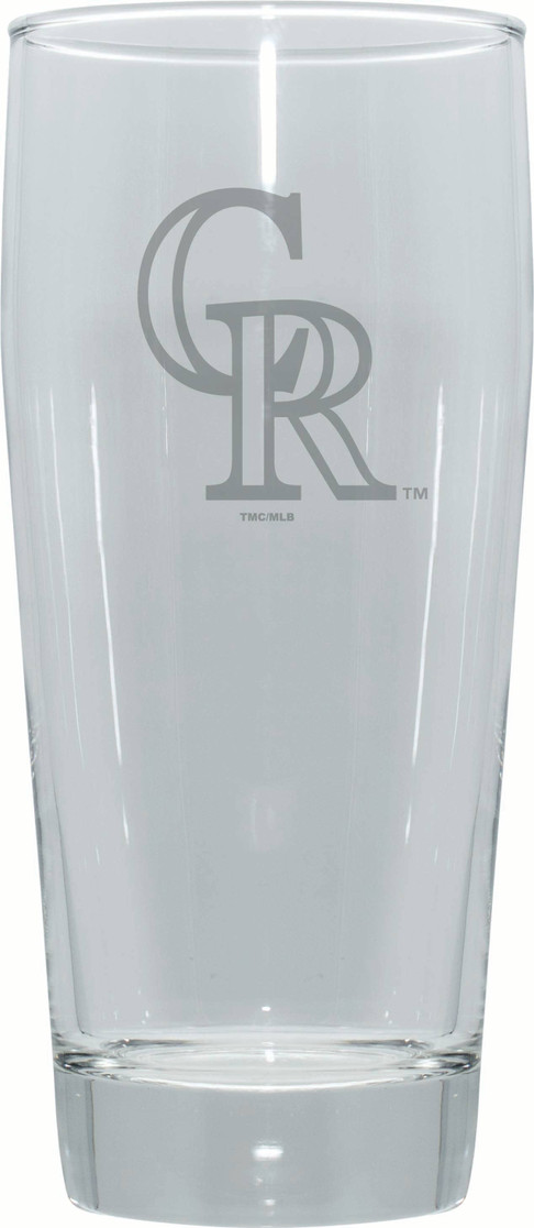 Colorado Rockies 16oz Pub Pilsner w/Etched Logo
