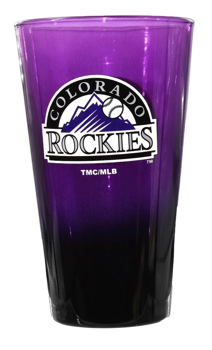 Colorado Rockies 16oz Ombre Pint Glass