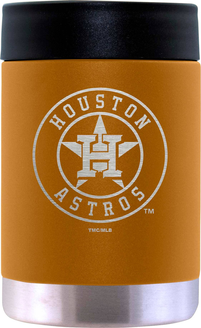 Houston Astros 12oz Canyon Can Holder Etched Logo