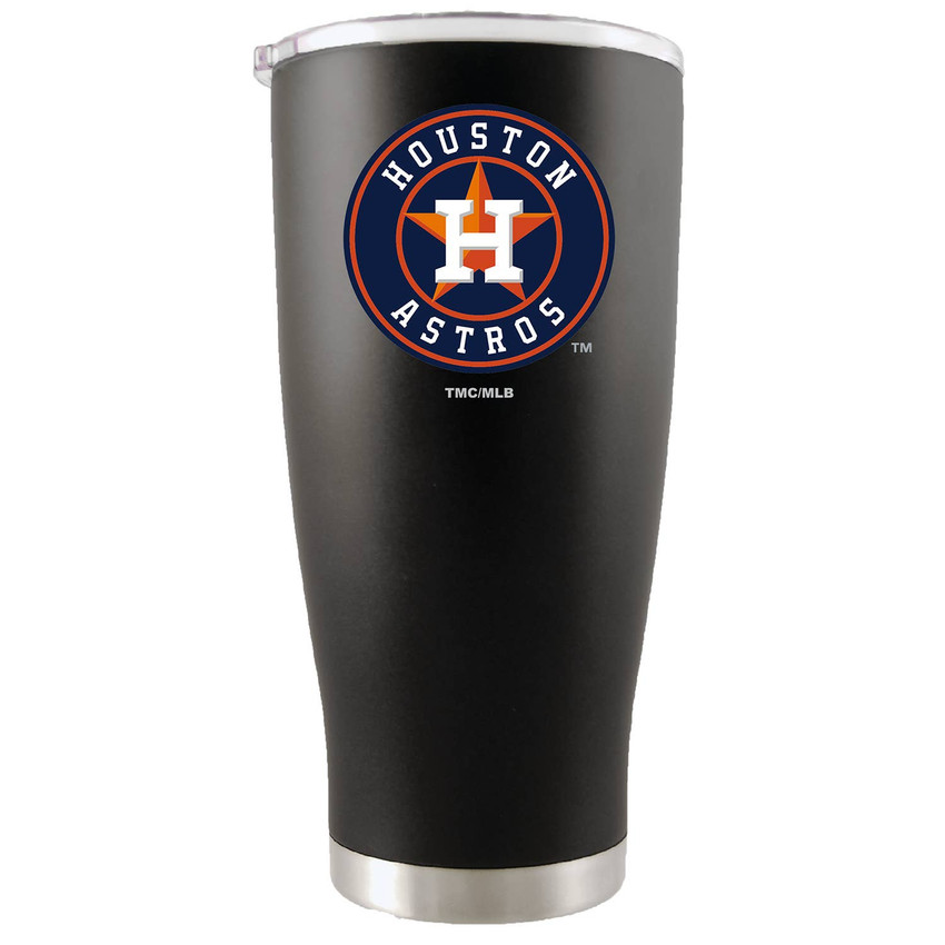 Houston Astros 20oz Black Tumbler w/Color Logo