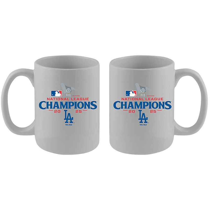 LA Dodgers 15oz White Mug 2025 World Series Champ