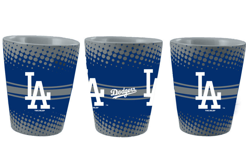 Los Angeles Dodgers 2oz Full Wrap Collector Glass