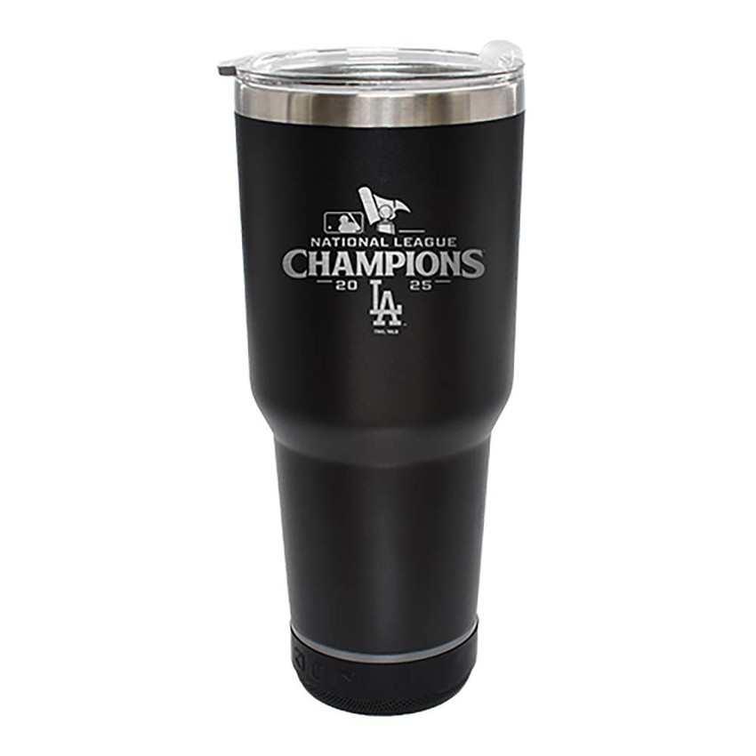 Dodgers 30oz Etch Bluetooth Tumbler 2025 World Series Champ
