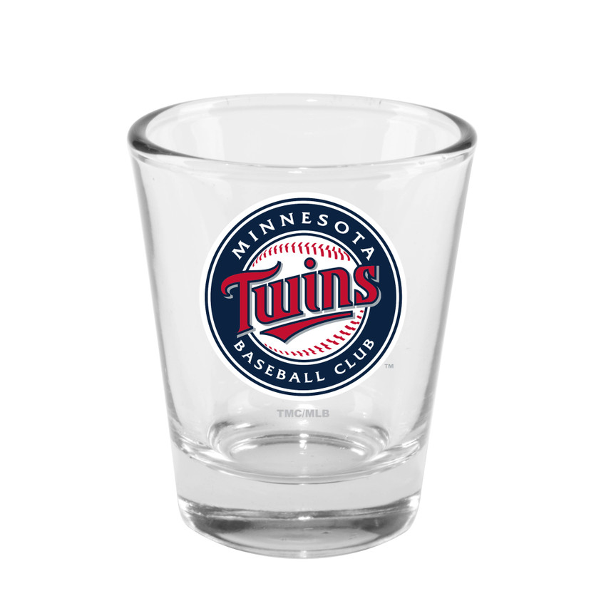 Minnesota Twins 2oz Clear Collector Glass