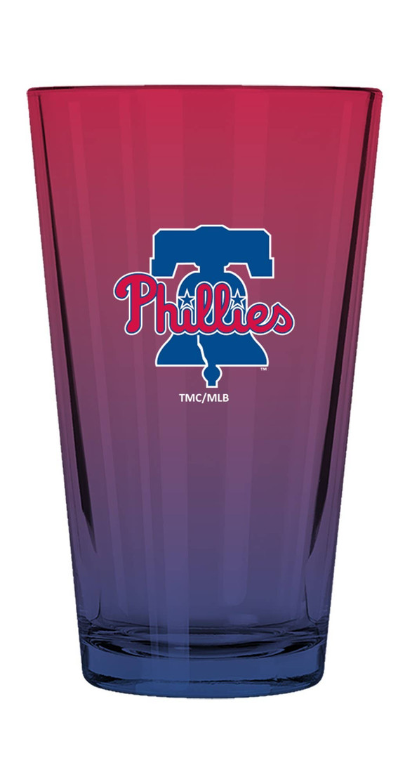 Philadelphia Phillies 16oz Ombre Pint Glass