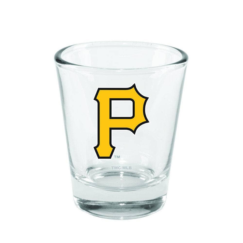 Pittsburgh Pirates 2oz Clear Collector Glass