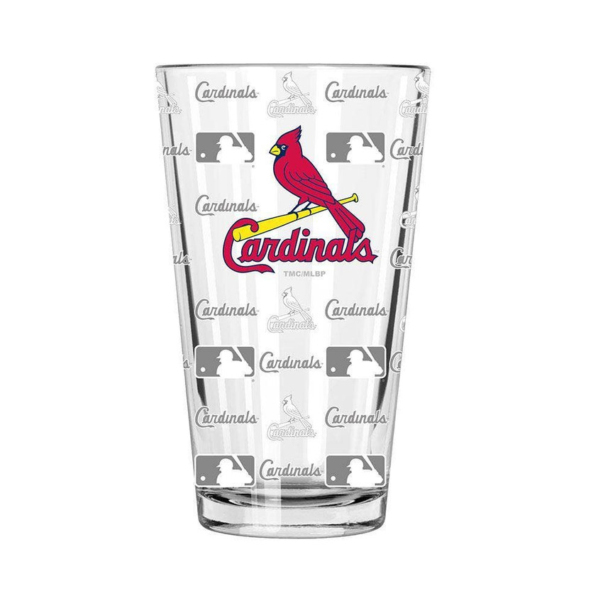 St. Louis Cardinals Sandblasted Pint